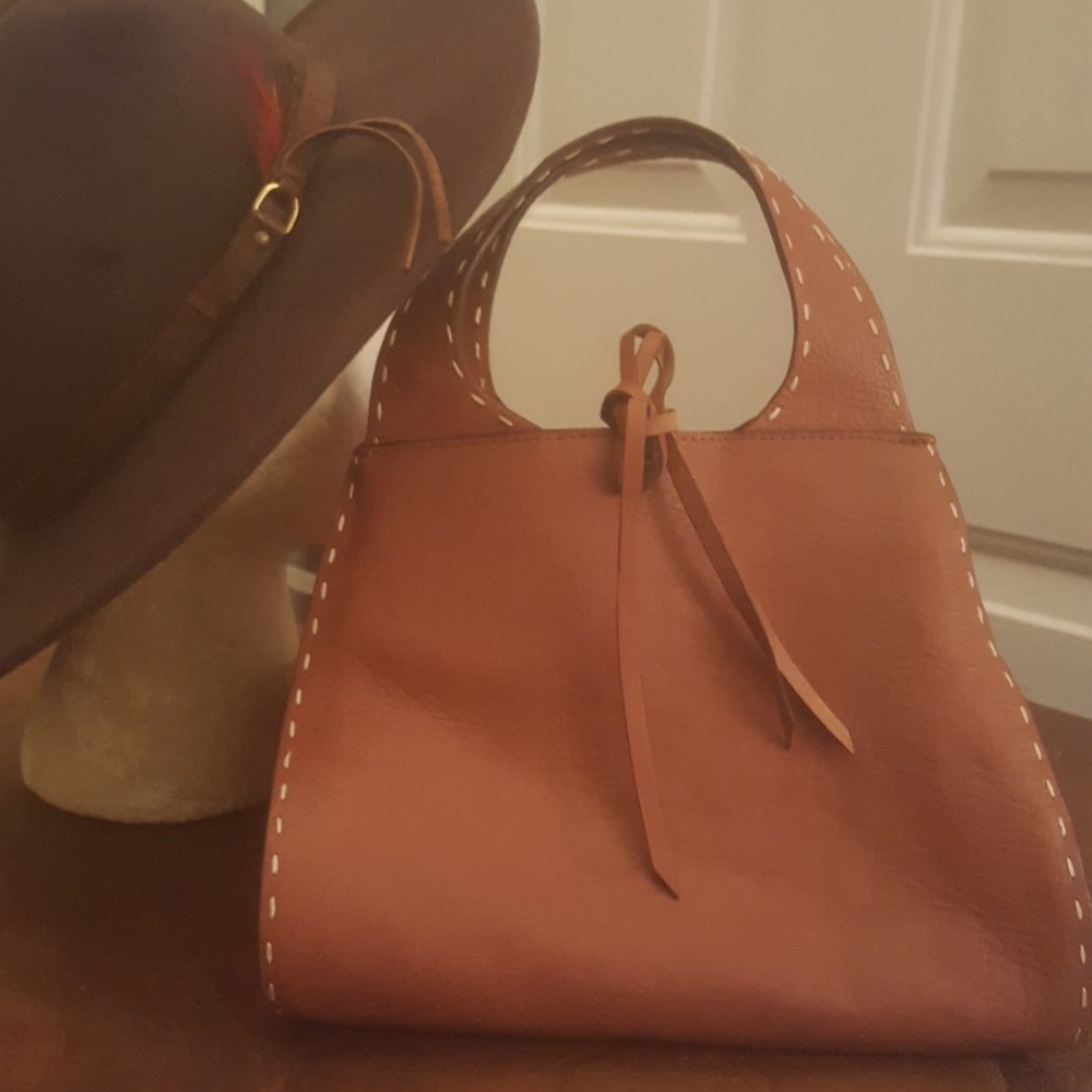 Adrienne Vittadini Leather Handbag